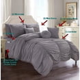 thumbnail image 2 of Elegant Comfort 10 Pieces Comforter Set, Full, 2 of 3