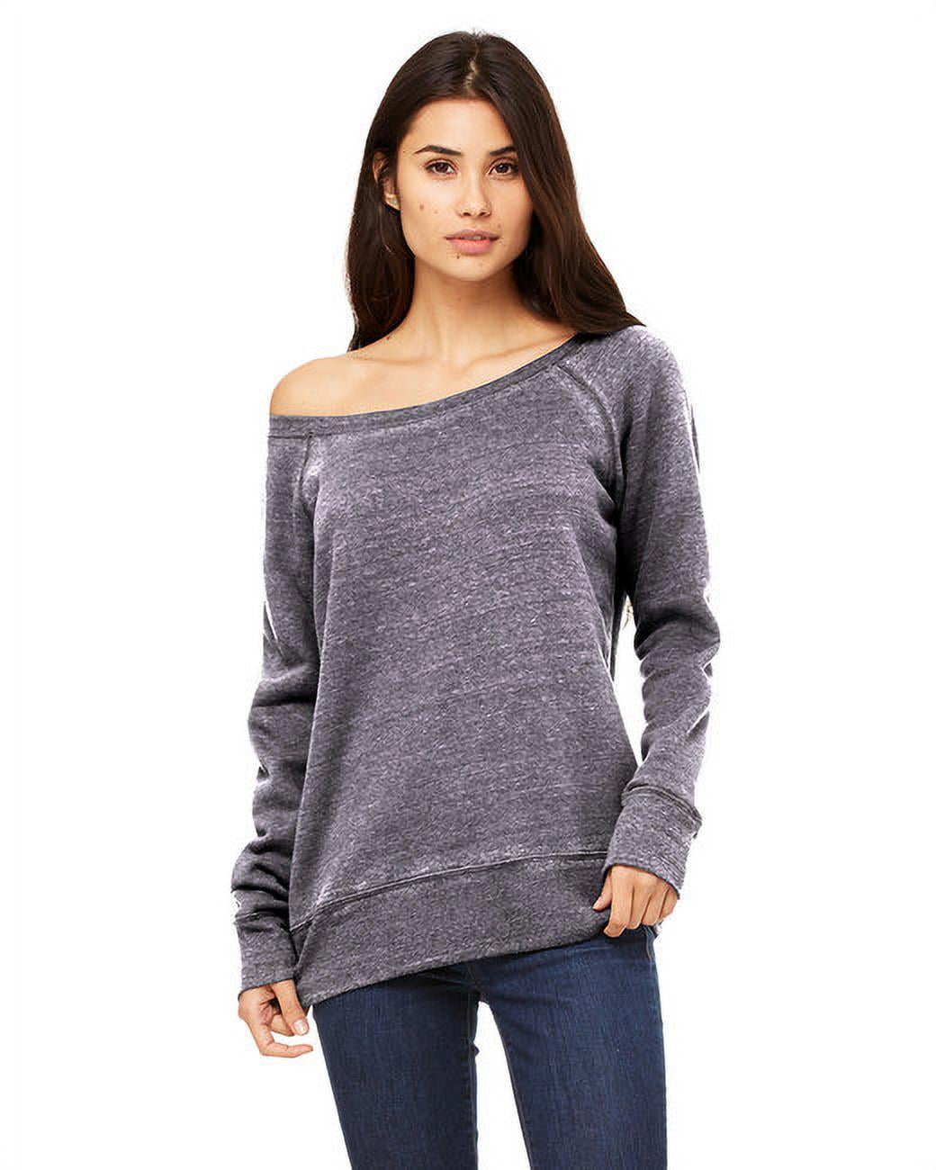 Bella wide neck sweatshirt Clearance
