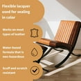 thumbnail image 3 of Furniture Clinic Leather Finish Satin | Seal & Protect | Suitable for Leather Sofas, Car Interiors, Handbags, and More | Flexible | Prevents Scratches and Scuffs | Satin Finish (250 ml / 8.5 oz), 3 of 5