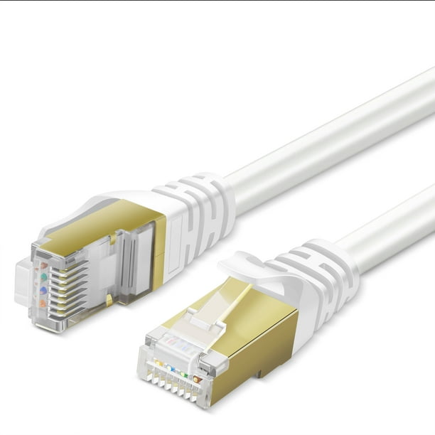 Cat7 Network Cable (100 FT) High Performance 10 Gigabit