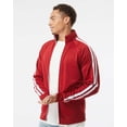 thumbnail image 2 of Independent Trading Co. Unisex Lightweight Poly-Tech Full-Zip Track Jacket, 2 of 5