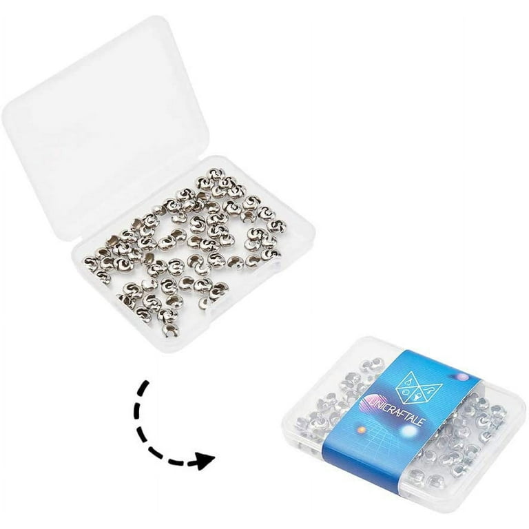 Top Quality Stainless Steel End Caps Crimp Bell Cover For Jewelry Making  Necklace Bracelet DIY Connectors Wholesale From Mina8868, $0.12