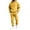 Yellow_001, variant on 2026 Men's Hoodie Sweatshirt Jogger Pants 2 Piece Set Winter Casual Fleece Hoodies and Sweatpants Outfits Jogging Suits Sets Beige S