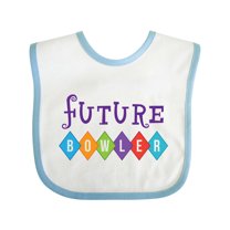 Inktastic Bowling Future Bowler Boys or Girls Baby Bib