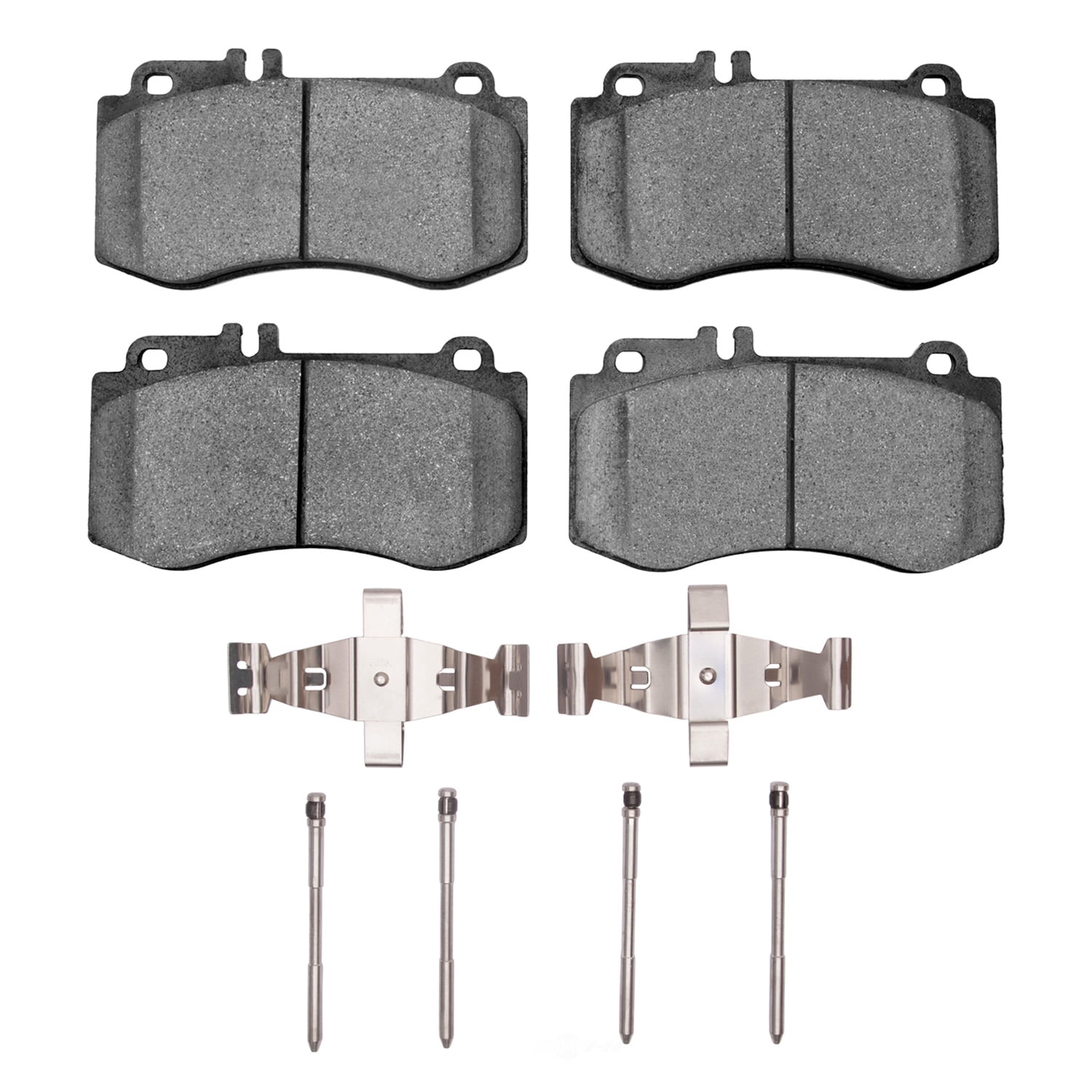 Dynamic Friction Company 1600-1420-01 DFC EURO 5000 Ceramic Brake Pads and Hardware Kit