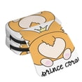 thumbnail image 4 of Disketp Prince Corgi Dog Estuche de Lápices de Doble Capa con Tapa Abatible y Cremallera, Organizador Escolar para Adolescentes y Adultos, 4 of 7