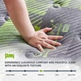 thumbnail image 2 of Gnunreg 10 inch Queen Size Hybrid Mattress, Individual Pocket Coils with fiber batting Mattress, Medium‑Firm Support, Motion Isolation, Breathable Skin Friendly Cover, Pressure Relief（Green）, 2 of 7