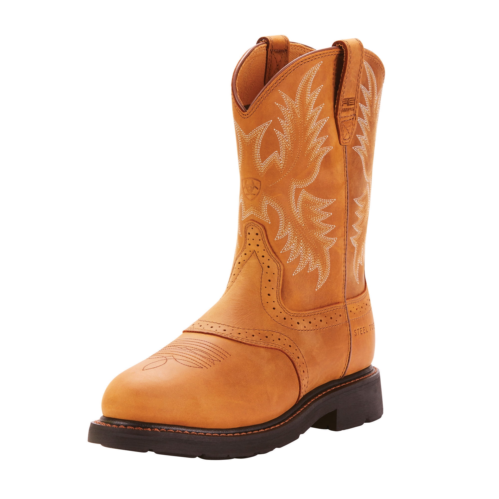 steel toe cowboy boots walmart