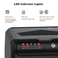 thumbnail image 3 of Bonsaii Commercial Grade 200-Sheet Auto Feed Micro-Cut Paper Shredder, 60-Minute/ 8 Gals Bin, 3 of 11
