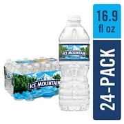 ICE MOUNTAIN Brand 100% Natural Spring Water, 16.9-ounce bottles (Pack of 24)