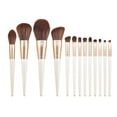 thumbnail image 2 of 13PCS Makeup Brush Set - Eyebrow Foundation Eyeshadow Cosmetic Brushes, Brochas Para Maquillaje, Makeup Brush Kit for Women, Professional Makeup Tools, Birthday, Christmas, Holiday Gift, 2 of 9