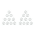 thumbnail image 1 of Ounissouiy 10 unids/set bolas rellenables transparentes bolas de adornos rellenables transparentes árbol de Navidad decoración del hogar adorno de adorno 4cm 2piezas Ounissouiy CBP104334, 1 of 6