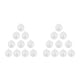 thumbnail image 3 of Wosthever 10pcs bolas rellenas transparentes adornos bolas decoración del árbol de navidad Type3 NO3 Wosthever CBP104339, 3 of 5