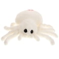 thumbnail image 1 of Lindos juguetes de peluche de araña, animal de peluche suave para niños, decoraciones de fiesta de Halloween blancas para bromas y regalos de fiesta de cumpleaños, 1 of 7