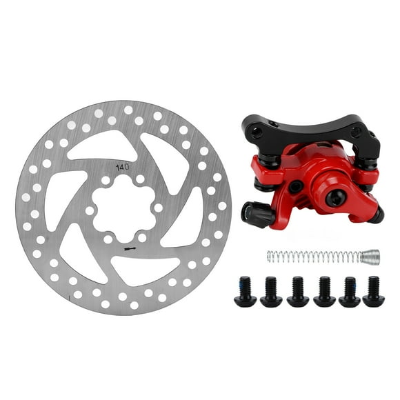 Kit de pinza de disco de freno de 140 mm 6-Aleación de aluminio con orificio resistente al desgaste para scooter eléctrico