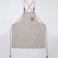 thumbnail image 5 of Reheyre Adjustable Waist Tie Cooking Apron - Bar, Cafes, Beauty Nails Studios Uniform Garden Apron - Daily Wear, 5 of 8