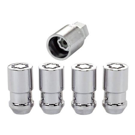McGard 24198 Cone Seat Wheel Lug Nut Lock Set  1/2-20 Thread  1.66  Length  Set of 4
