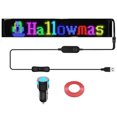 thumbnail image 1 of Wweixi LED Car Sign Programmable LED Car Sign Car Sign Sign APP Control Party Supplies 12*59cm, 1 of 6