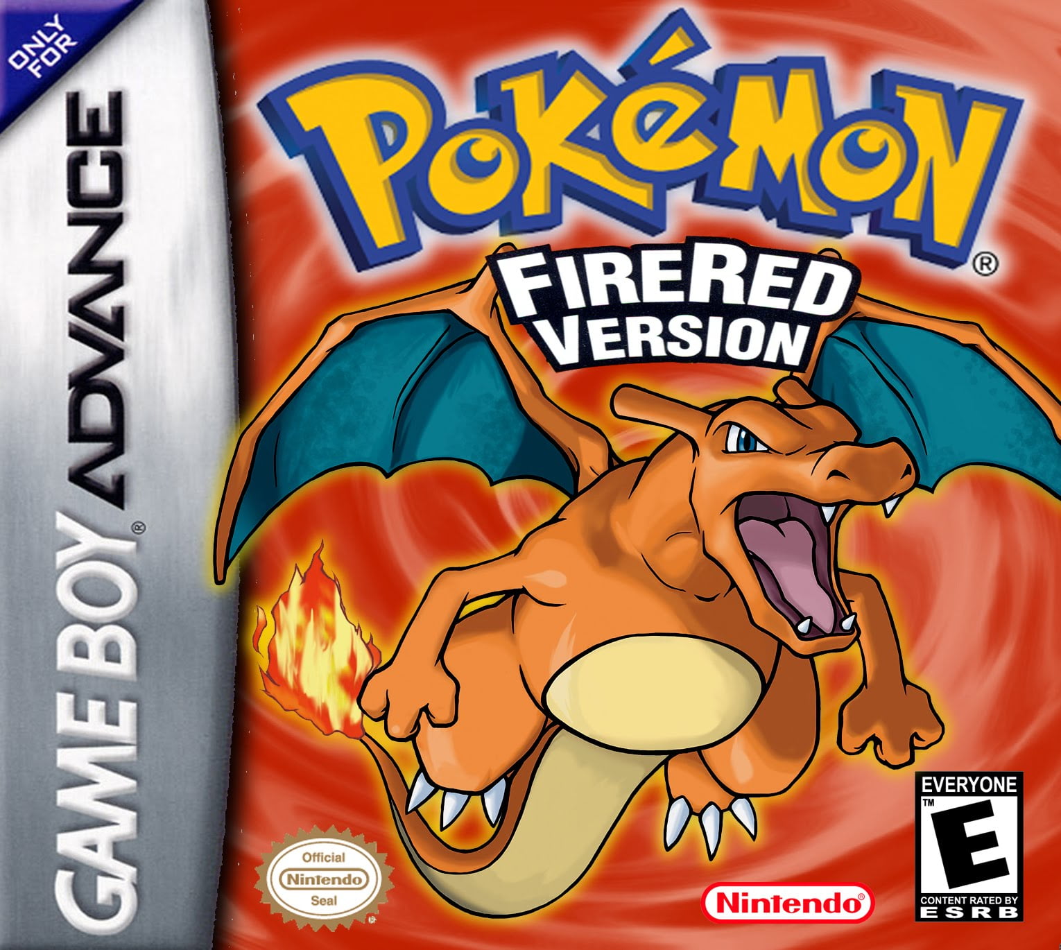 Pokemon Fire Red Version GBA Great Condition Fast Shipping
