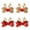 C, variant on 2 PACK Glitter Reindeer Antler Bow Hair Clips for Women, Gold Sequin Red Pom Pom Christmas Barrettes, Festive Holiday Hair Accessories for Xmas Party New Year Daily Cosplay Outfit Decor
