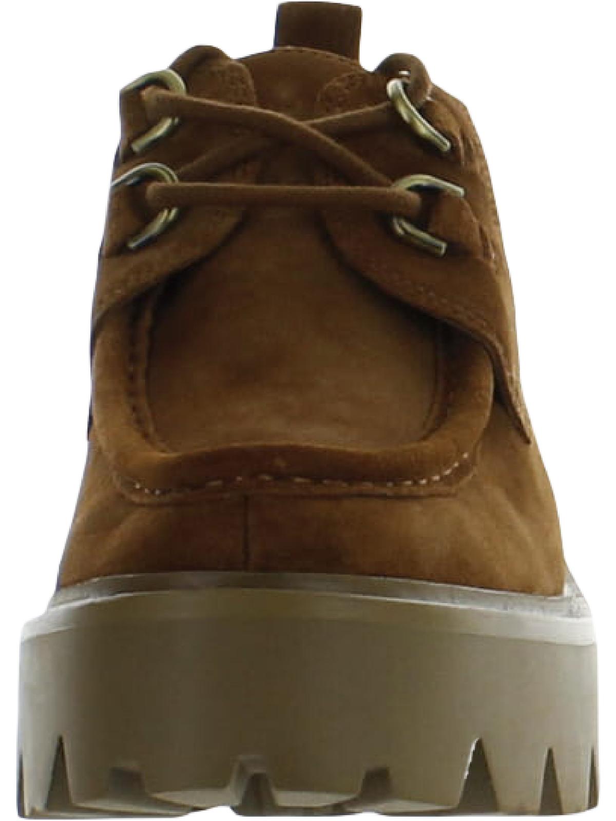 Sam Edelman Monna lace-up lug sole loafers in Frontier Brown suede. Size 9 Men\'s Amazon.com | Sam Edelman Women main image 2