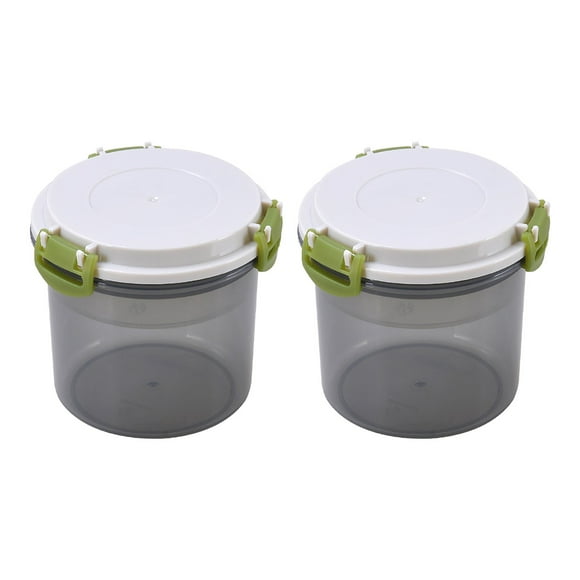 HAOMONZEN 3pc Portable Reusable Parfait Cups with Lids Yogurt Cup with Topping Cereal Or Oatmeal Container Leak Proof Breakfast On The Cups 20OZ for Meal Pre Protion Warehouse Clearance