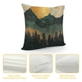 thumbnail image 4 of Nawypu Abstract Boho Throw Pillow Covers Mountain Nature Landscape Sunset Forest Pillow Covers Modern Cushion Case for Home Sofa Couch Bed Outdoor Indoor Decoration, 4 of 5