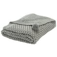 thumbnail image 2 of SAFAVIEH Capra Throw Blanket Grey, 2 of 2
