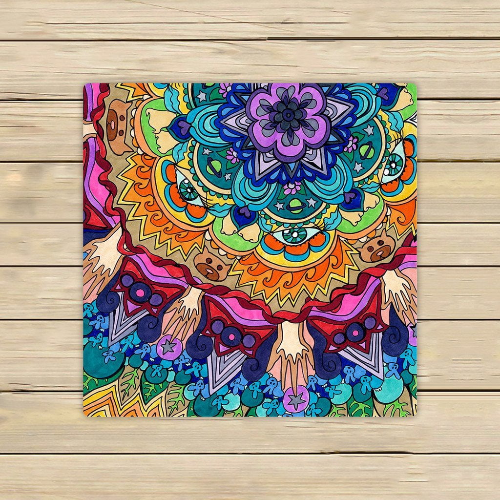 GCKG Beautiful Mandala Pattern Towels,Beautiful Mandala Pattern Beach