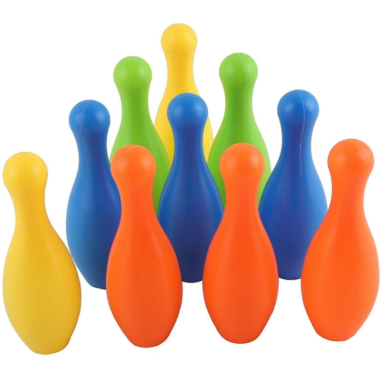 Bowling pins/ball set - standard and duck pin by Make It Lab