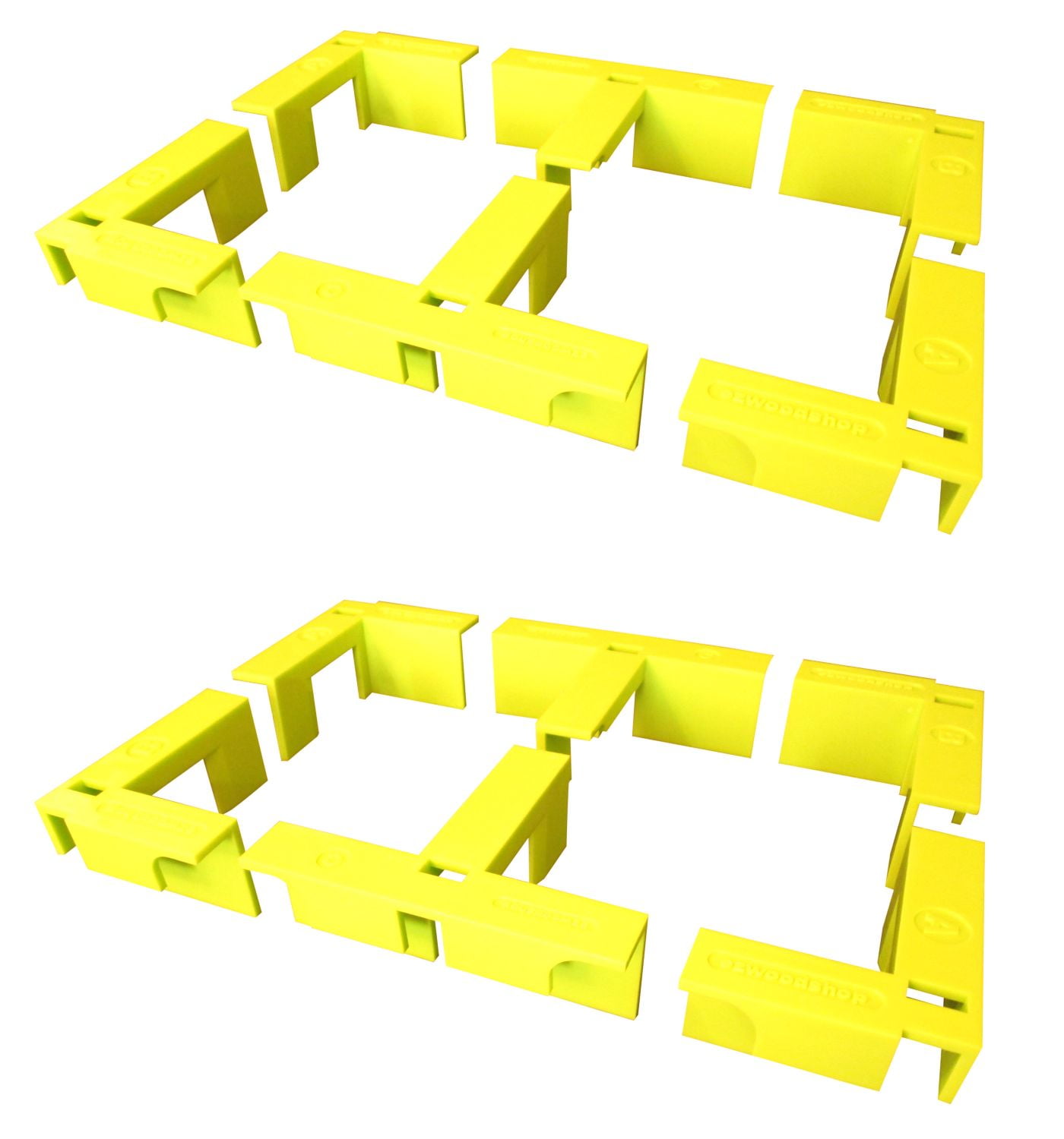 EZ Woodshop 4 Corner 1 Shelf Box & Cabinet Square Pocket Hole Jig assembly  Set - Walmart.com