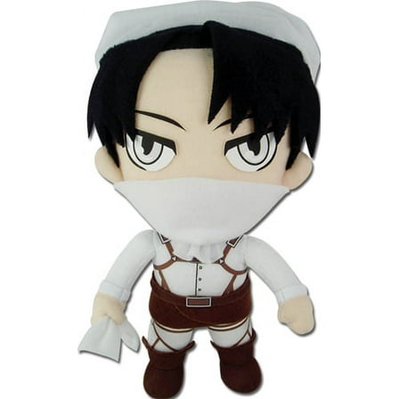 Levi Ackerman Cleaning Outfit - Attack on Titan 8" Plush (Great Eastern) 52777