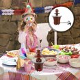 thumbnail image 3 of EeaseMX Fuente de chocolate de acero inoxidable para fondue de chocolate de 3 niveles con enchufe europeo, 3 of 7