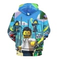 thumbnail image 3 of Ninjago Casual Pullover Hoodie Unisex Hooded Sweatshirt Novelty 3D Graphic Long Sleeve Sweater with Pocket L, 3 of 8