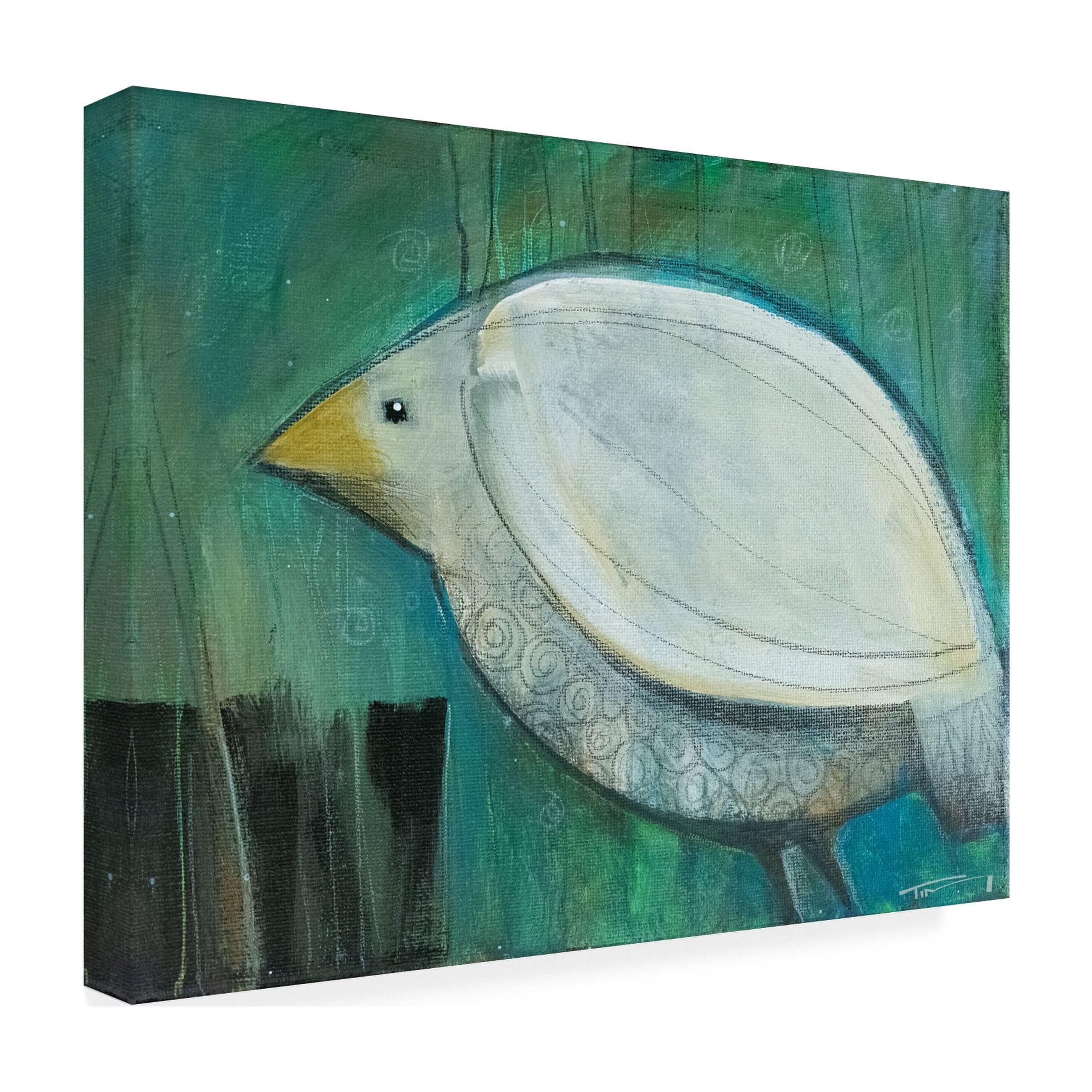 Tim Nyberg 'Morning Walk' Canvas Art