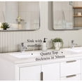 thumbnail image 5 of Valencia 60 inch wood double sink Freestanding vanity with countertop and sink, 5 of 15