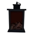 thumbnail image 4 of Lampe Murale Extérieure Rétro à Charbon de Bois avec Ornement de Flamme, Décoration de Cheminée Simulée, 4 of 7