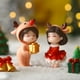 thumbnail image 5 of 2 pares en miniatura de la pareja de Navidad figuras de dibujos animados figura estatuas románticas, 5 of 5