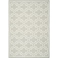thumbnail image 6 of SAFAVIEH Dhurrie Walter Geometric Moroccan Wool Area Rug, Grey/Ivory, 3' x 5', 6 of 10