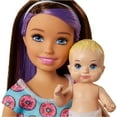 Barbie Skipper Babysitters Inc. Doll & Baby Feeding Playset with