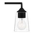 thumbnail image 3 of 4 Light Bathroom Light Fixture in Transitional Style-8 inches Tall and 31 inches Wide-Matte Black Finish Bailey Street Home 71-Bel-4621750, 3 of 10
