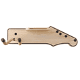 thumbnail image 1 of Colgadores de Pared de Madera para Guitarra con Soporte para Púas para Guitarras Acústicas o Eléctricas, Ukelele y Bajo, Estilo 1, 1 of 5