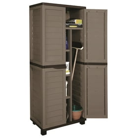 Rubbermaid Double Door Storage Cabinet Base Top 36w X 18d X 72h