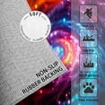 thumbnail image 2 of 3x4 Rug, Galaxy Door Mat Washable Non Slip Soft for Entryway, Colorful Nebula Rug, Universe Outer Space Carpet, Galaxy Home Decor & Gifts, 2 of 7