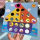 thumbnail image 5 of New Mushroom Nail DIY Cartoon Handmade Toys Children's Montessori Educational Toys Intelligent 3D Puzzle Game Jigsaw Board Gifts, 5 of 6