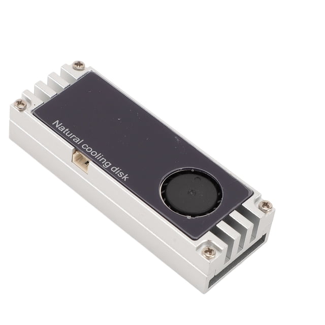 Enfriador SSD NVMe M.2, Disipador Térmico De Aluminio Con Pantalla De Temperatura Con Almohadillas Térmicas Duales De Silicona, Mejora El Rendimiento De Refrigeración Para SSD