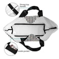 thumbnail image 4 of Easygdp Black And White Houndstooth Bolsas Tote para Mujer, Bolsos de Hombro para Viaje, Bolsos de Mano de Gran Capacidad para Compras y Trabajo, 4 of 8