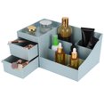 thumbnail image 1 of Caja de almacenamiento de maquillaje, estuche de maquillaje profesional, organizador de belleza de escritorio para cosméticos, caja de almacenamiento de cosméticos resistente y duradera, 1 of 10