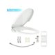 thumbnail image 4 of 17 inch Redondo Multifunctional bathroom Bidet Toilet Seat Non Electric cm de Profundidadual Nozzle Bidet Attachment con Suave Close Lid Feminine cm de Alturaygiene Toilet Seat Cover para cm de.., 4 of 5