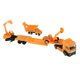 thumbnail image 1 of 1:43 juguetes del transportador del coche del remolque del coche de la aleación, grandes regalos Sunnimix Toy Trailer Trailer, 1 of 8